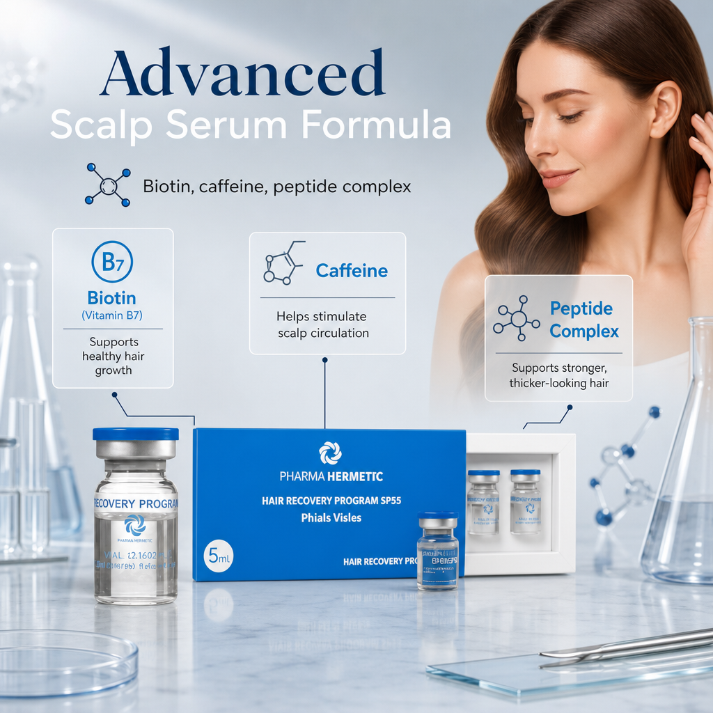 Pharma Hermetic Hair Recovery Program – Vials (Phials)