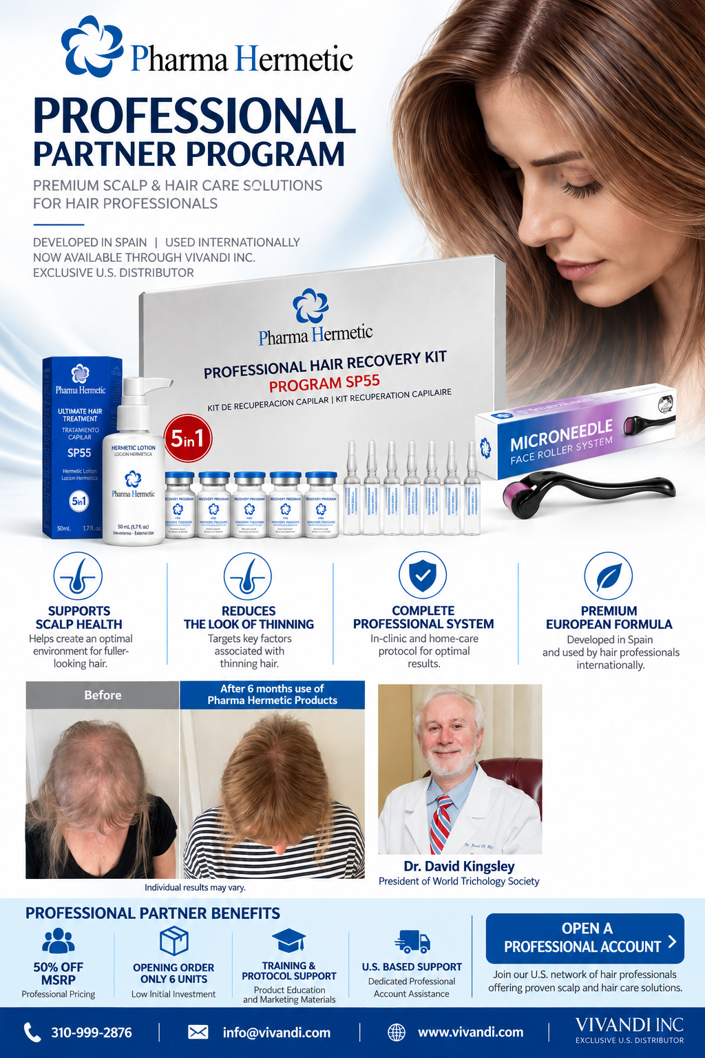 Pharma Hermetic Silver Kit – Professional Hair & Scalp Care System