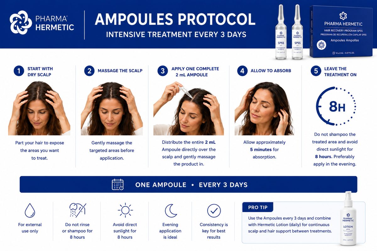 Pharma Hermetic Hair Care Ampoules