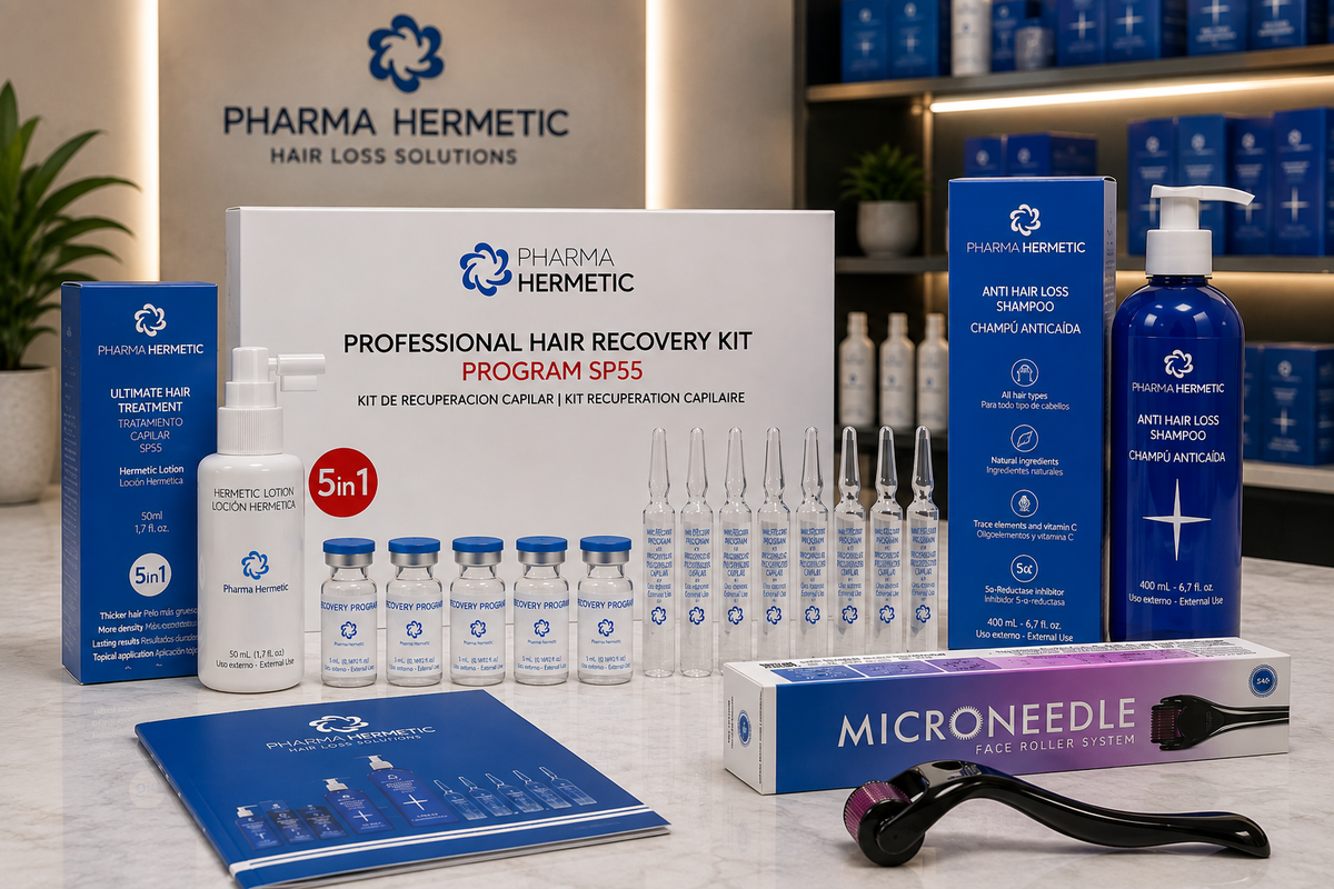 Pharma Hermetic Silver Kit – Professional Hair & Scalp Care System