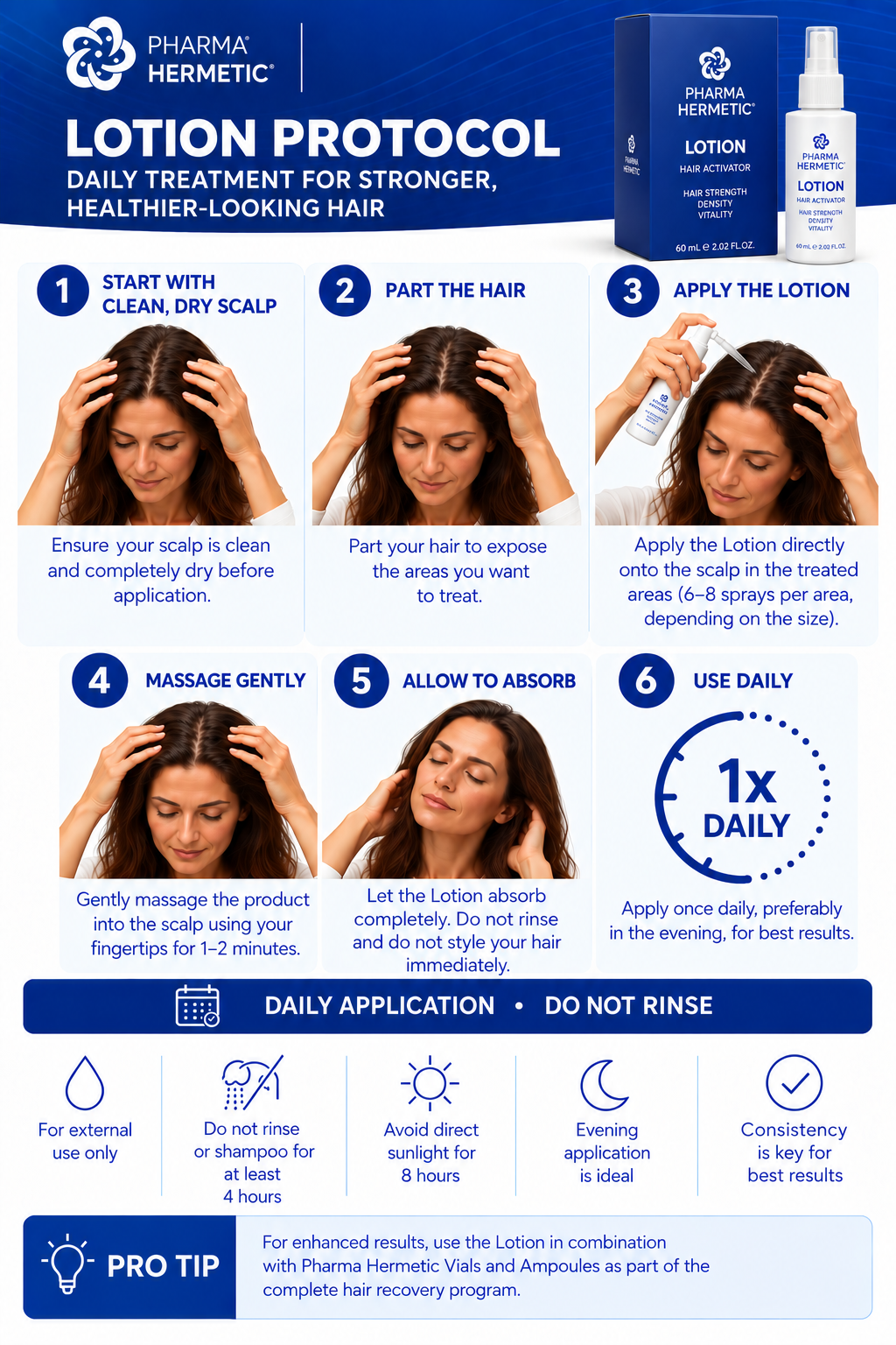 Pharma Hermetic Hair & Scalp Support Lotion