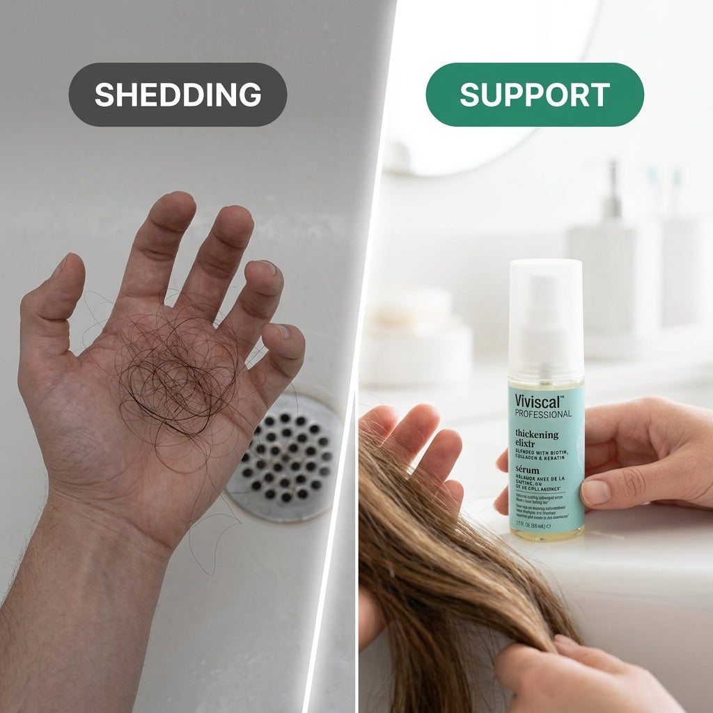 Stop Watching More Hair Circle the Drain Every Single Morning