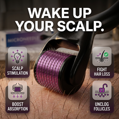 Prep Your Scalp With the Derma Roller