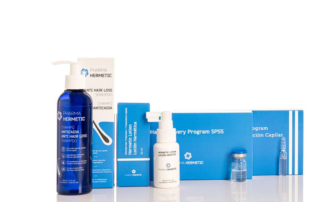 Pharma Hermetic Anti Hair Loss Shampoo Blue line