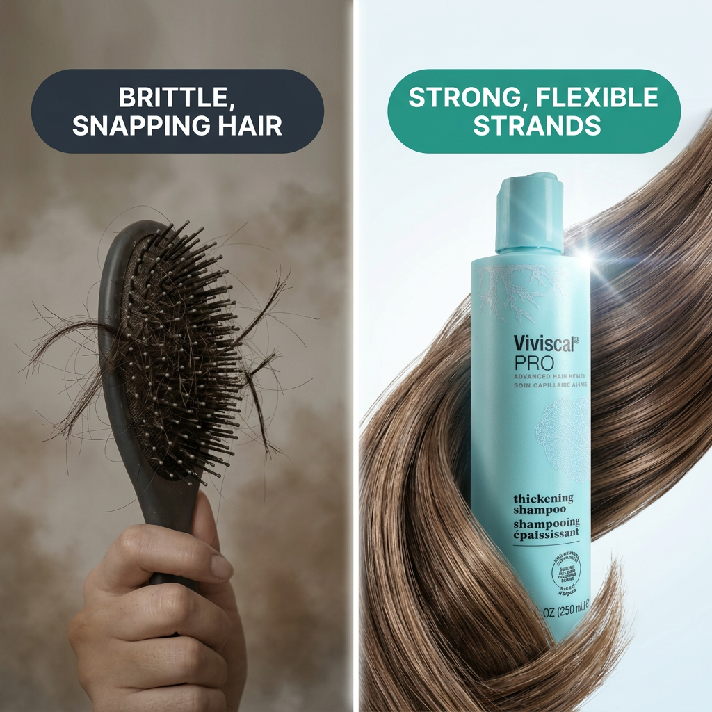 Brittle Hair That Snaps and Breaks Gets Replaced With Strands That Actually Hold