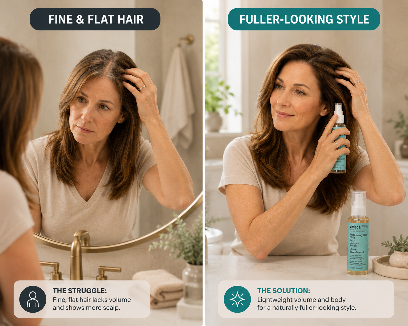 Tired of Styling Your Hair Just to Make Thin Areas Less Noticeable?