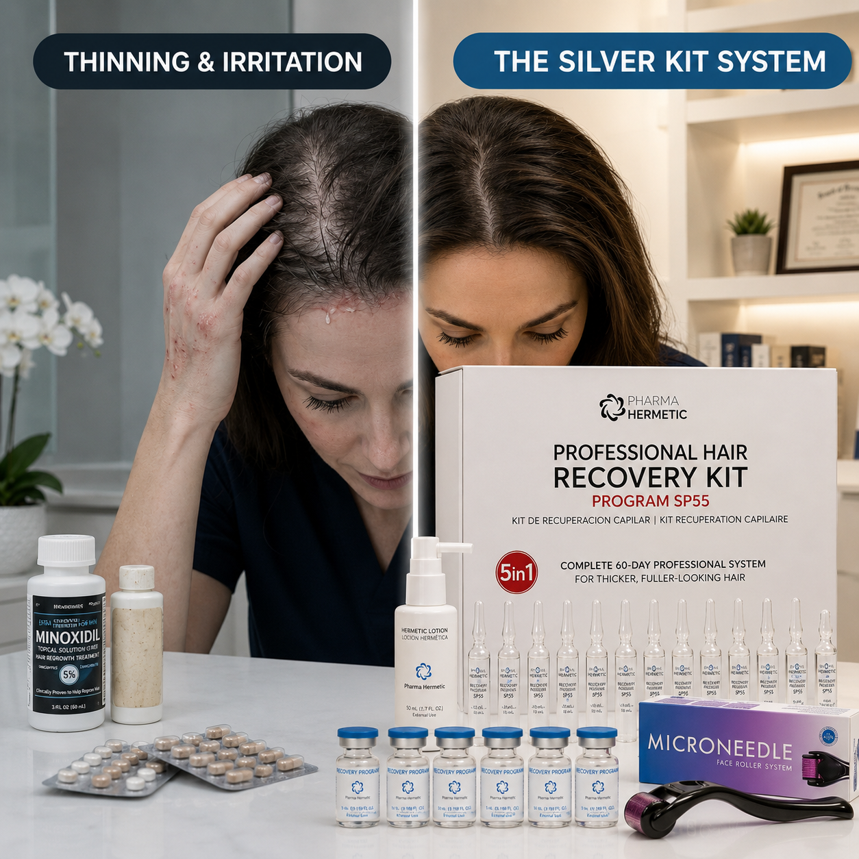 Thinning Hair Needs More Than Temporary Volume